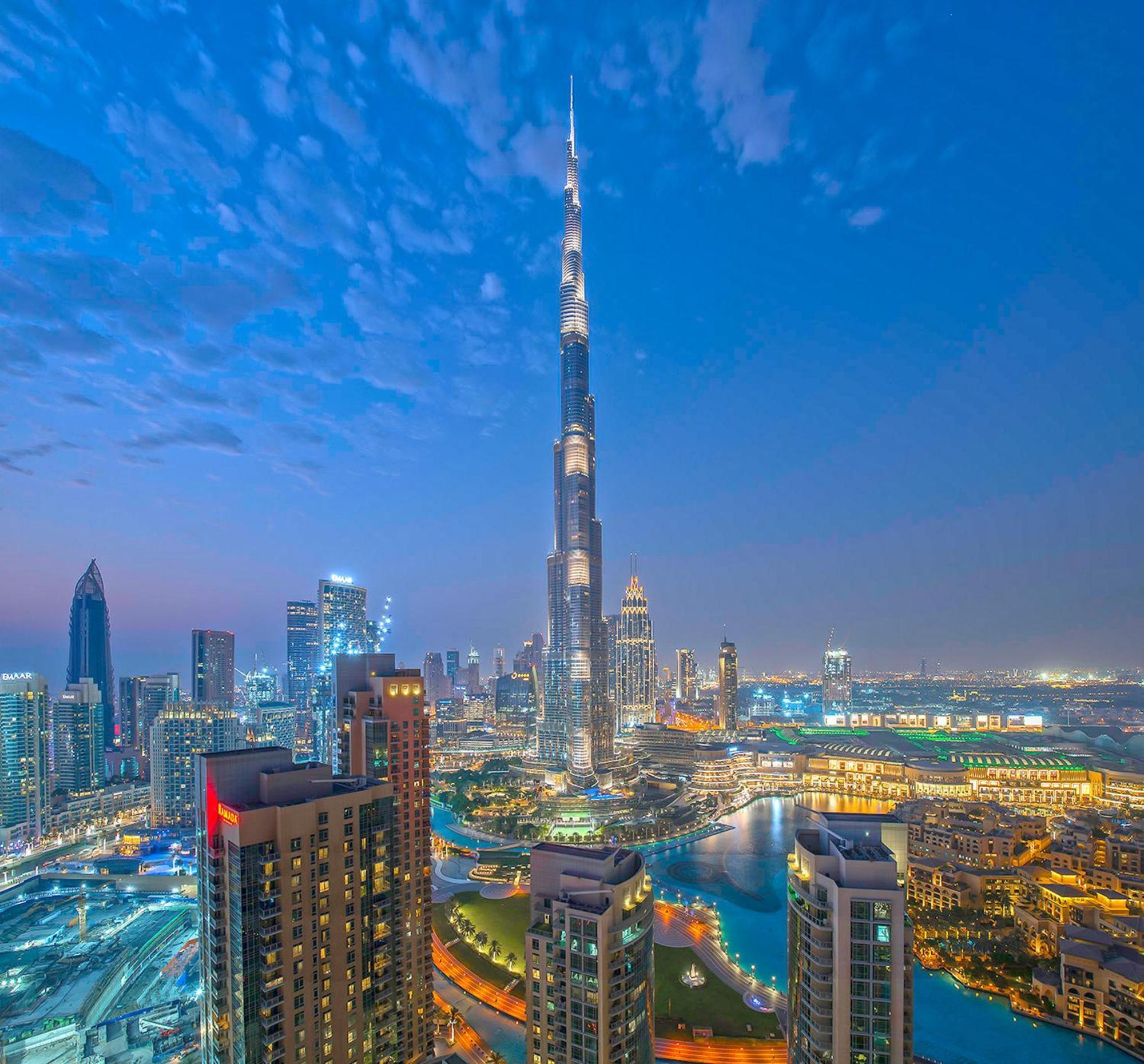 Spectacular Burj Khalifa View 2Br 29 Boulevard Tower 2 Дубай Екстер'єр фото