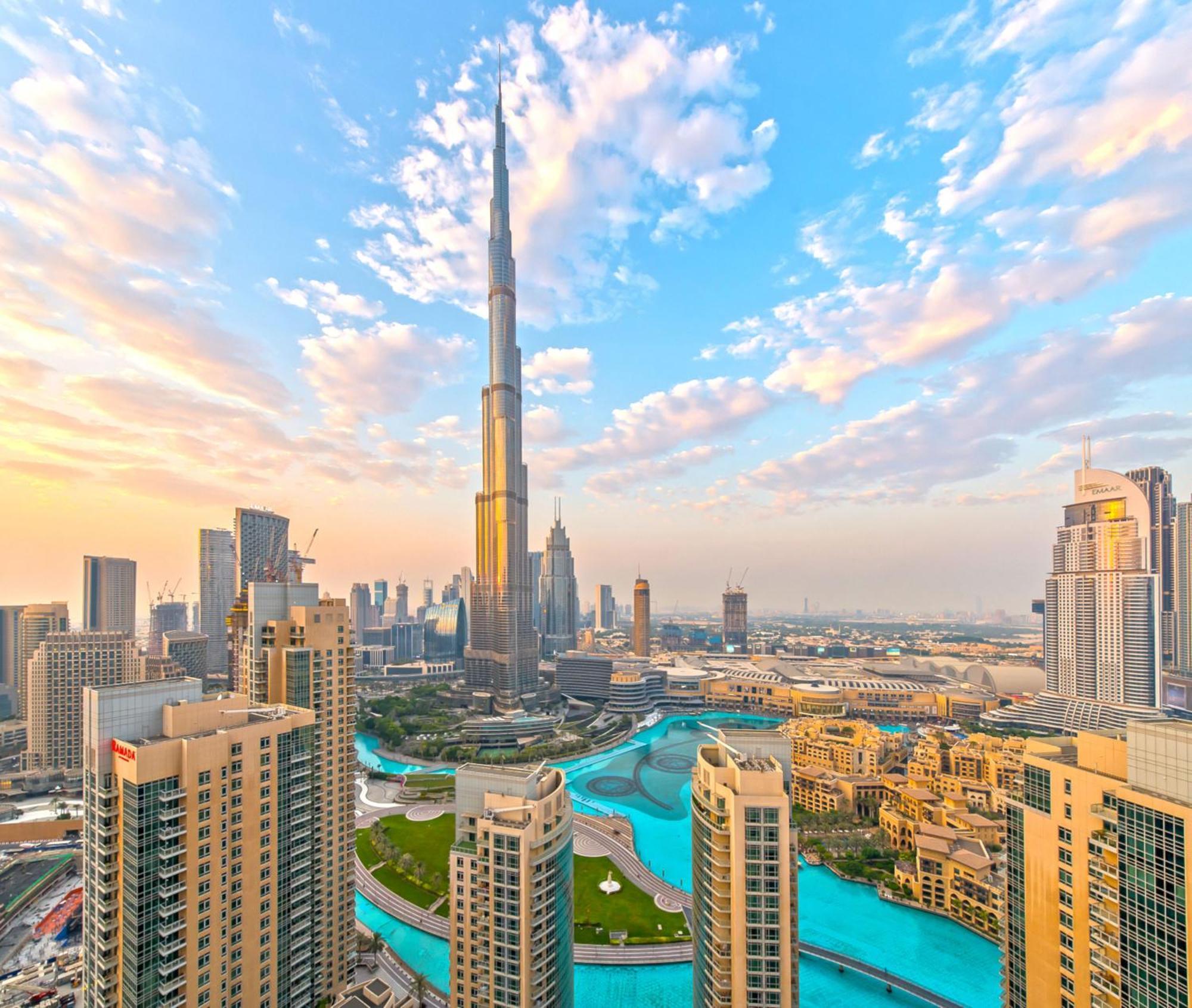 Spectacular Burj Khalifa View 2Br 29 Boulevard Tower 2 Дубай Екстер'єр фото